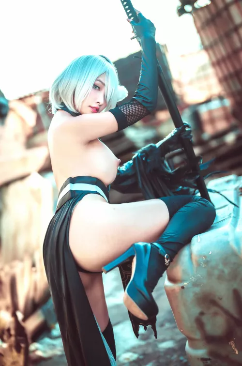 NieR - YoRHa No.2 Type-B by sweetiemaccc by sweetiemaccc