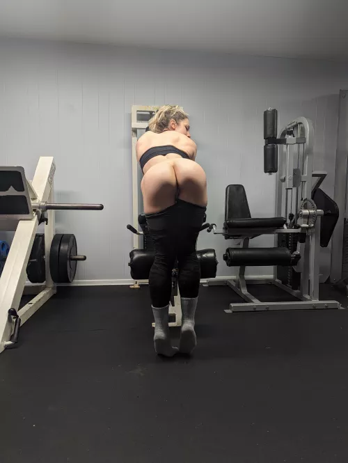 Oops my YogaPants are stuck! Can you help? 😈 by fitcouplenxxxtdoor