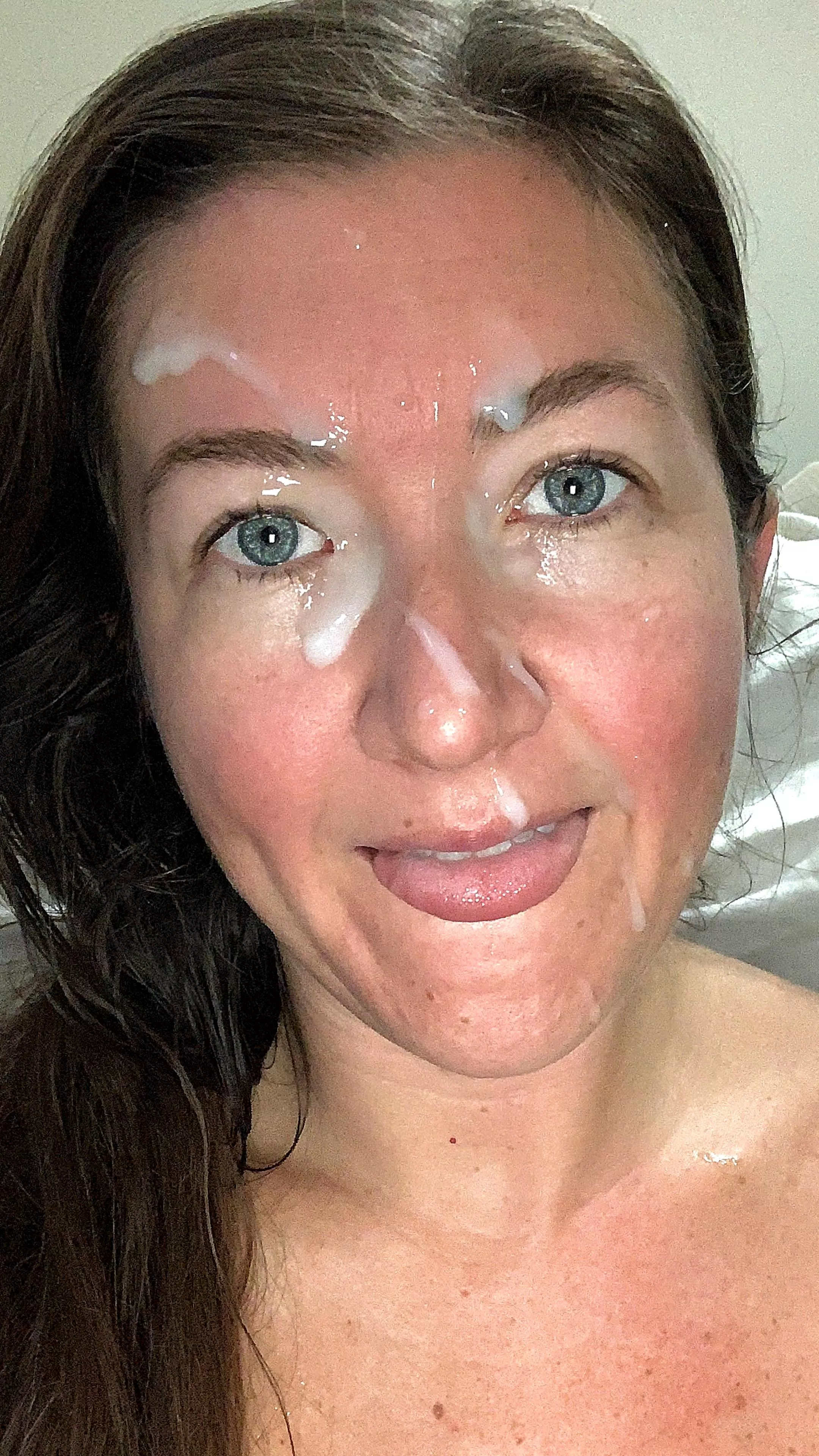 Painted pretty with cum posted by Alexis_Bangs