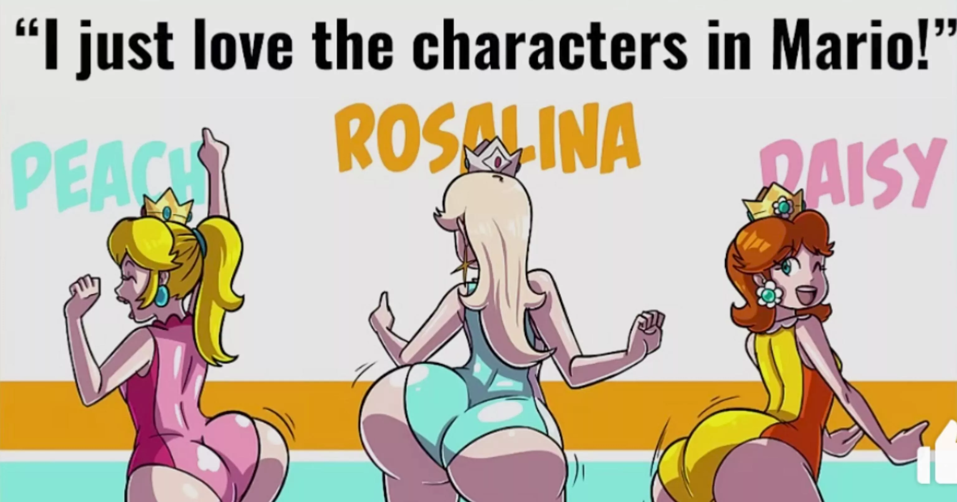 Peach, Daisy, and Rosalina. posted by matthewesd