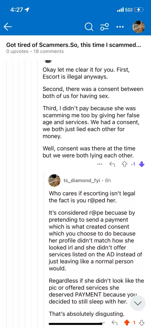 Ran off without paying by ts_diamond_fyi