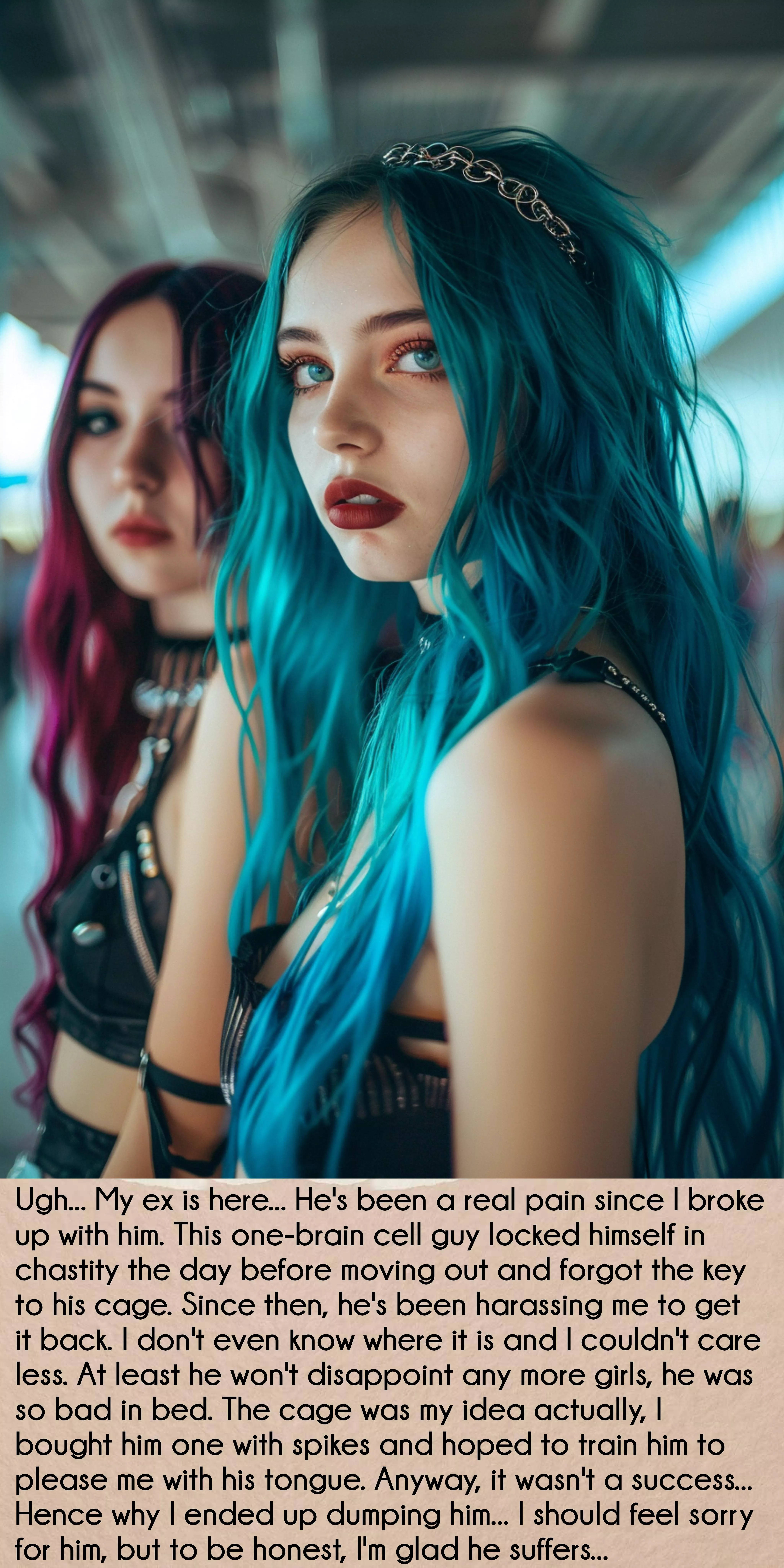 Sadistic ex-girlfriend [DeviantArt: @uDominant ; no ImageFap] posted by Dominan-t