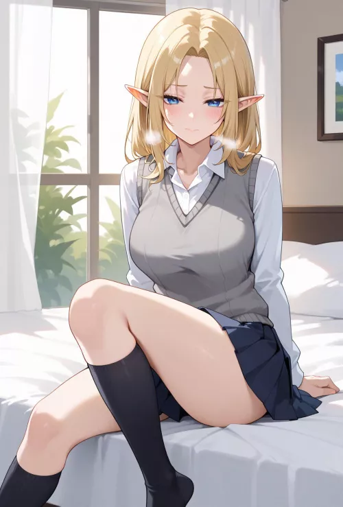 Schoolgirl Alpha [Eminence in Shadow] by CheetahSperm18