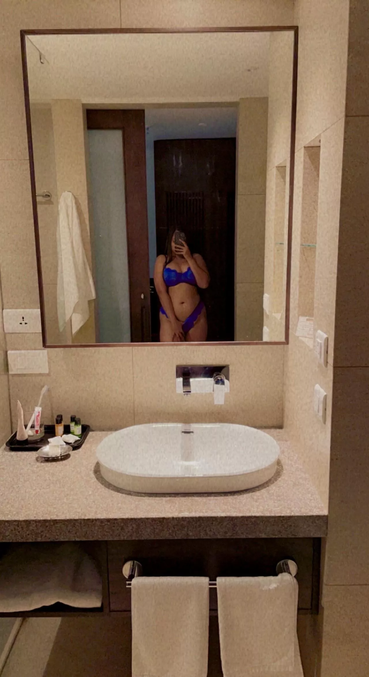 Serving confidence in every shade of blue 💙✨ (f) posted by Anonymous_Punjaban