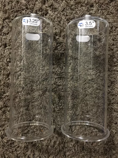 So recently I’ve been having some decent expansion and sessions in my larger cylinders so last week I decided to order the next two sizes up and tonight I’m going to give my 3.25 a try this going to get interesting  by Difficulty-Massive