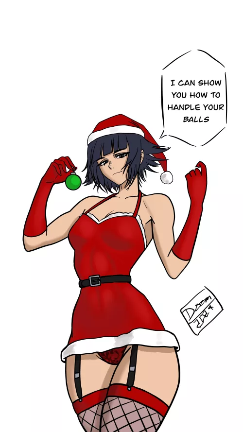 Soi Fon is Santa’s helper by Sovereign_doom (me) by probablyadoombot94