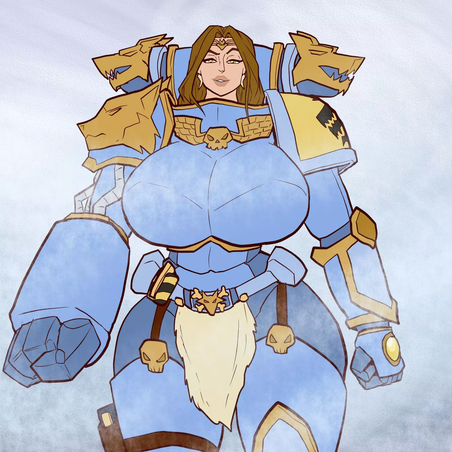 Space Wolf by JonFreeman posted by ChaosMarine123