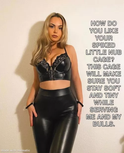 spiked nub cuck [lockedslaveboy030 on ImageFap] by lockedslaveboy030