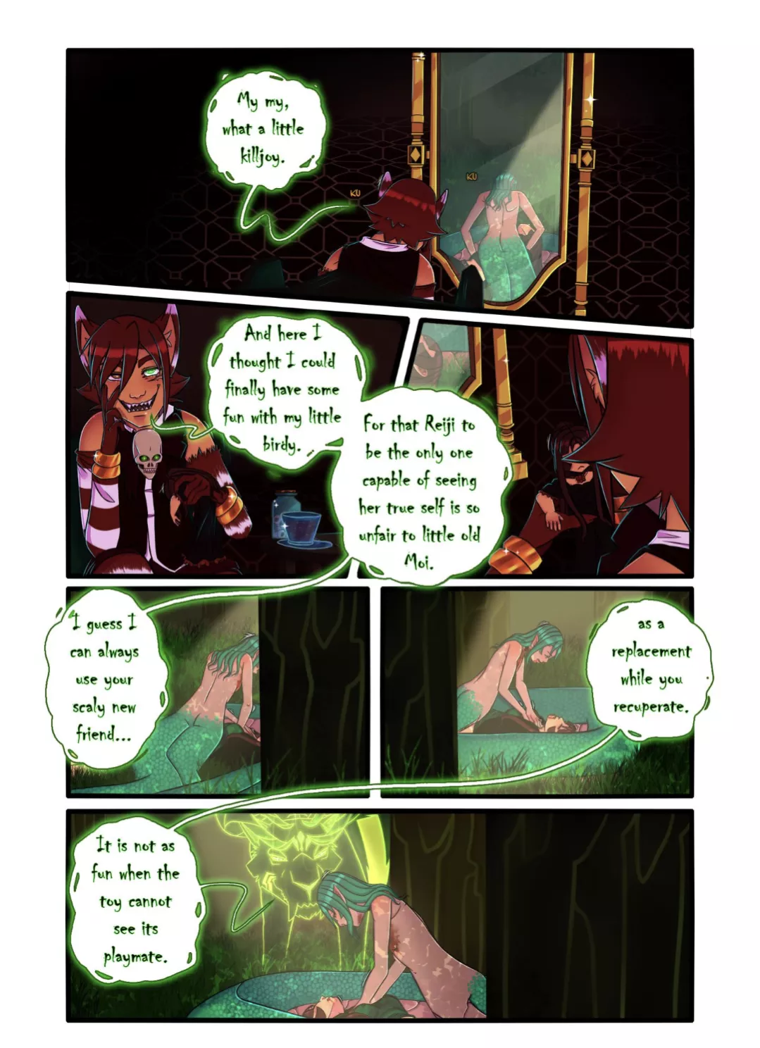 The danger peeking posted by MousyLou91