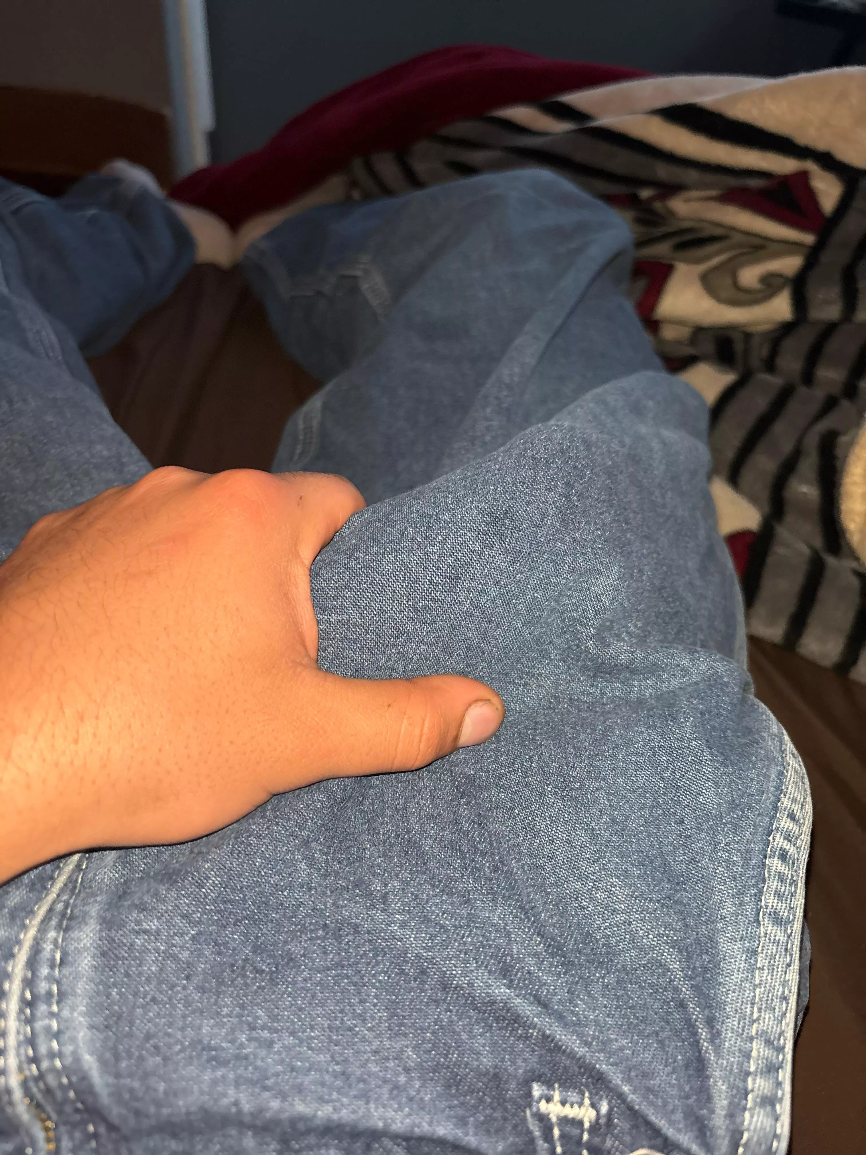 The pants won’t stop you from seeing it (18) posted by mexicancock505