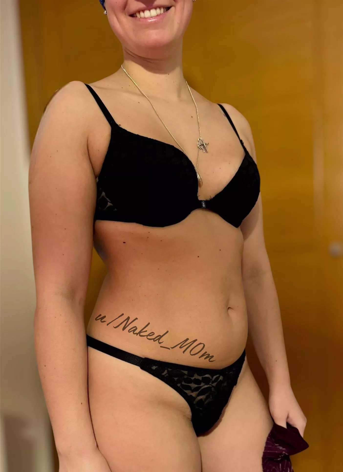 What goes under my work clothes for today posted by naked_m0m