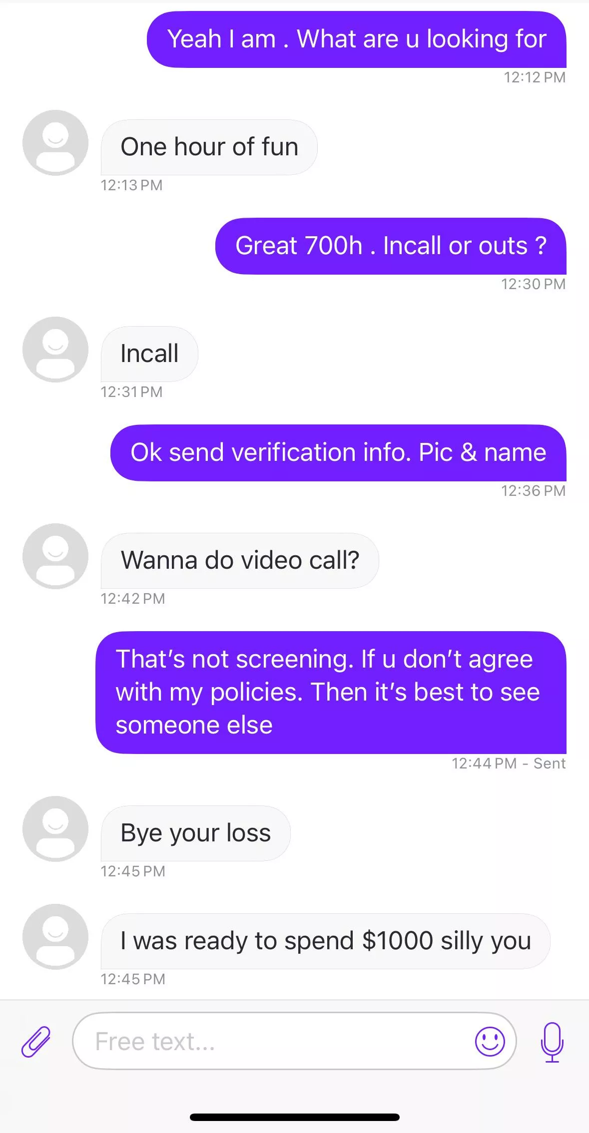 Yeah right buddy😭😭😭clients who wants to book don’t make things difficult posted by Top-Program-1709