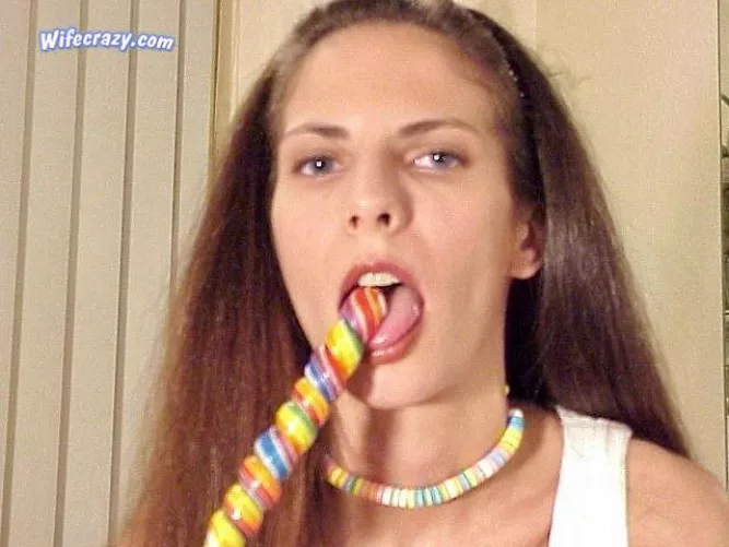 Younger Stacie with candy  by IllEarth5995