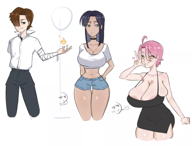 character sketches  by No_Name2288