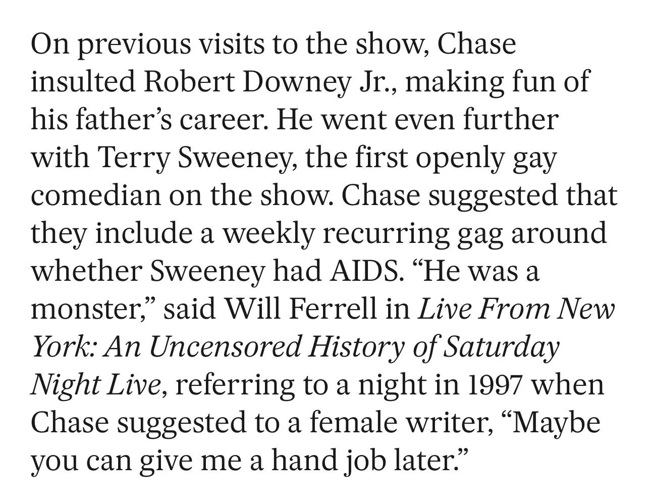 Chevy Chase rocks posted by iamcolinquim