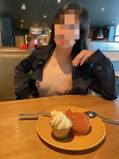Dessert with the wife. by wifeymay
