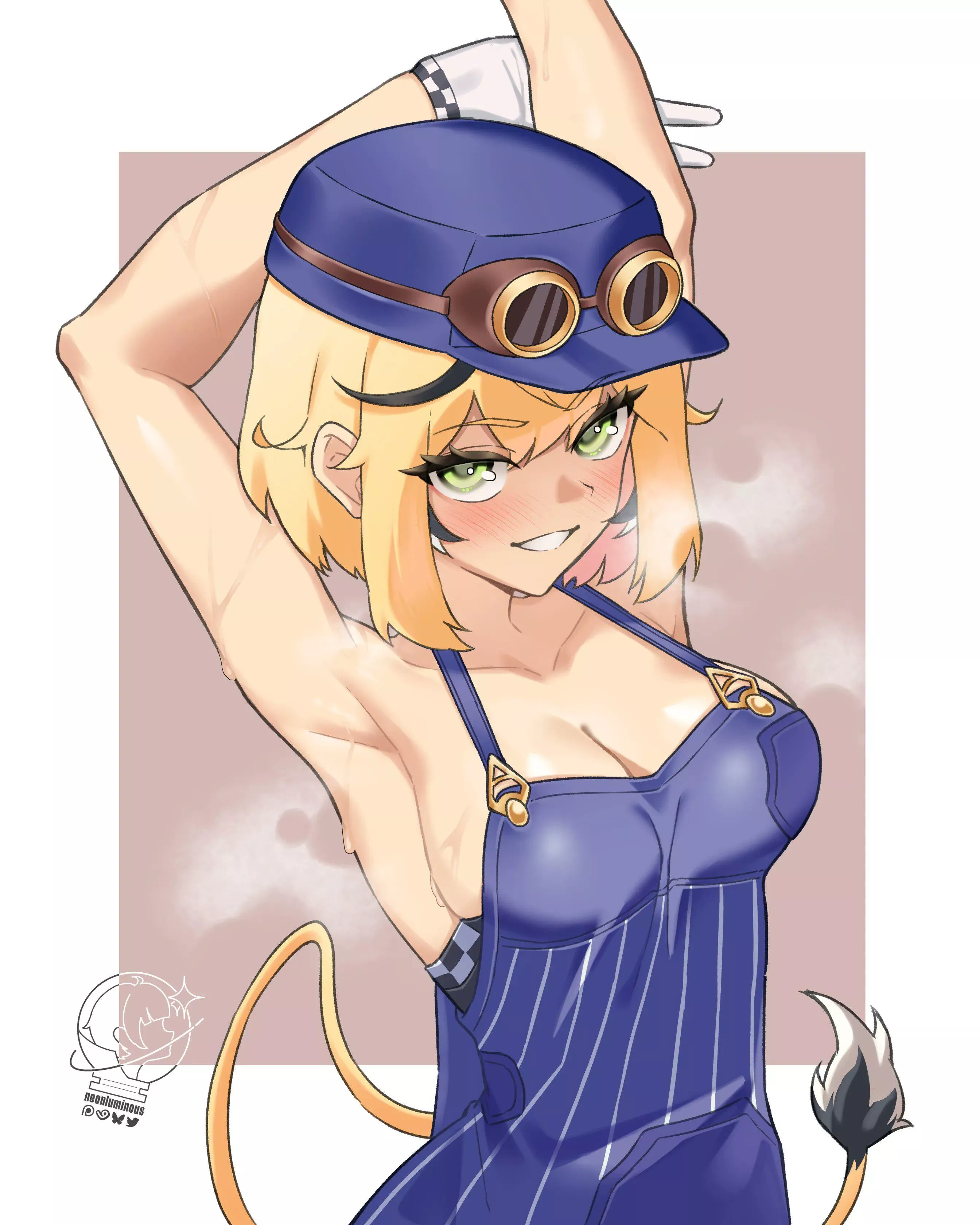 Dooby gamer pits (NeonLuminous) posted by Mink-OwO