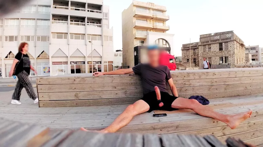 Erection in the middle of the walk by GentlyPerv_real