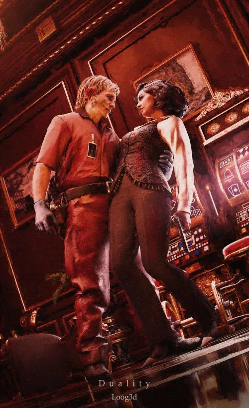 Felix & Sev at the casino (Loog3D)  by Fabulous_West_8280