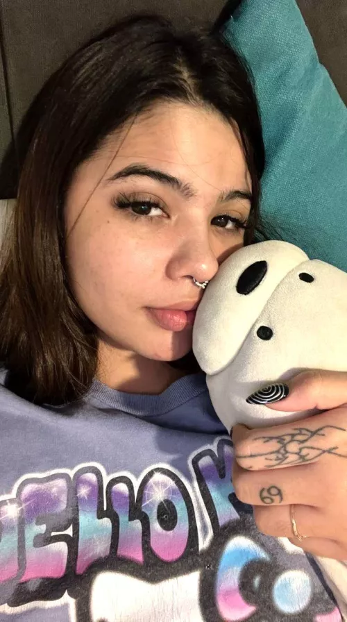 hope we look cute without make up :)
 by Sweet_Elk_6789