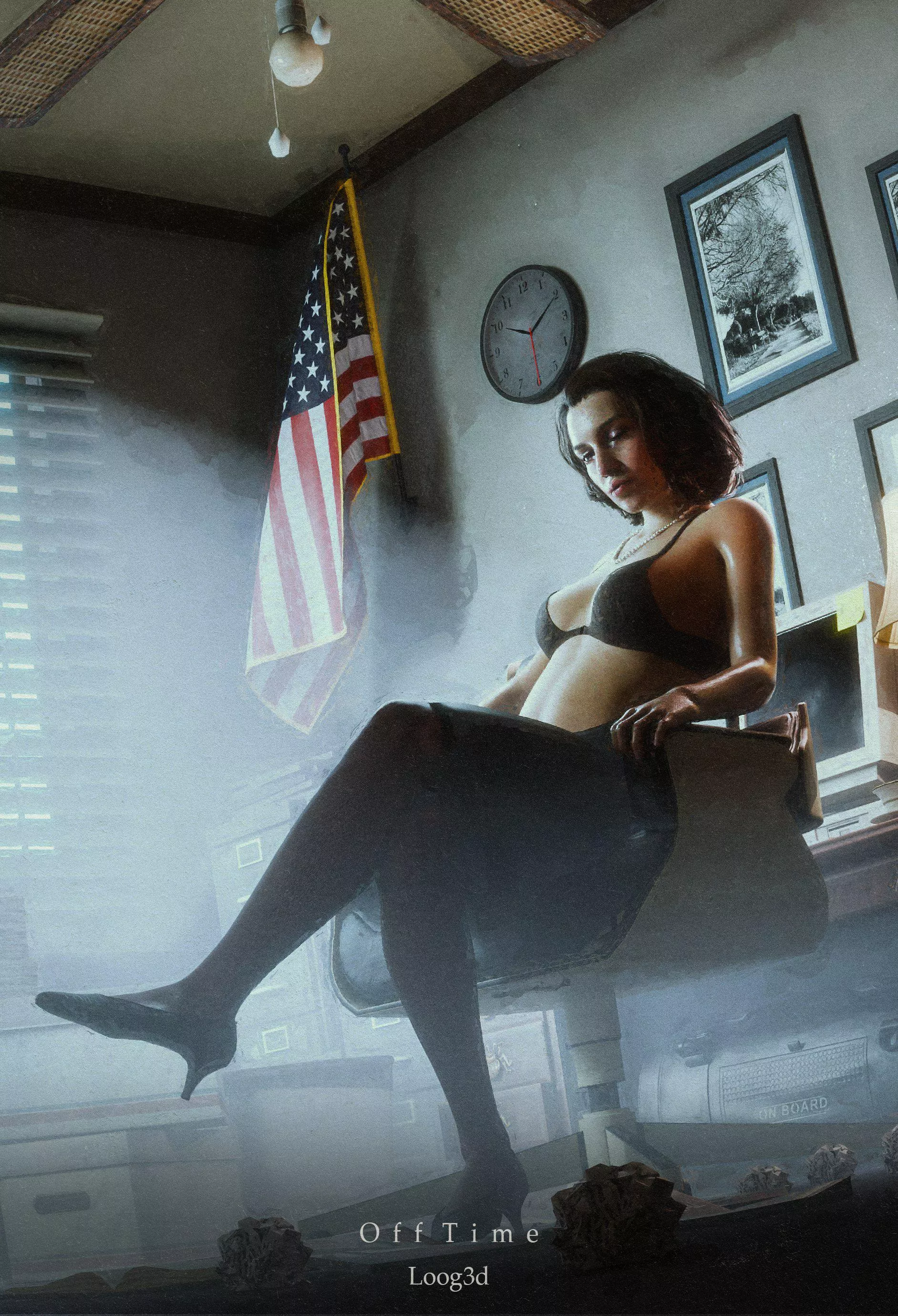 Jane Harrow (Loog3D)  posted by LuneDouce