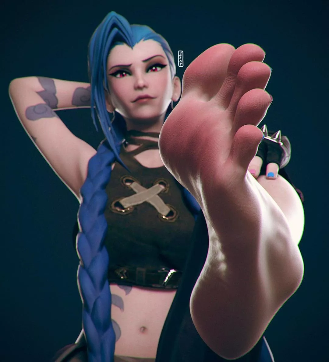 Jinx (League of Legends) [FeatheryCat] posted by theodore887