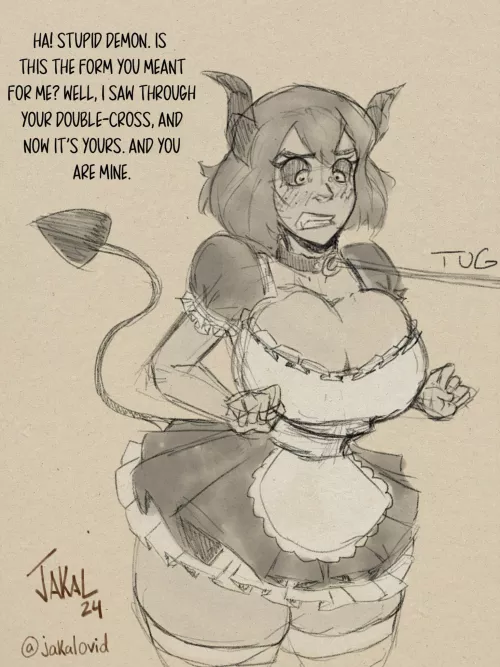 [Maid] Demon Summoning Gone Right by JakalOvid by JudithNeff