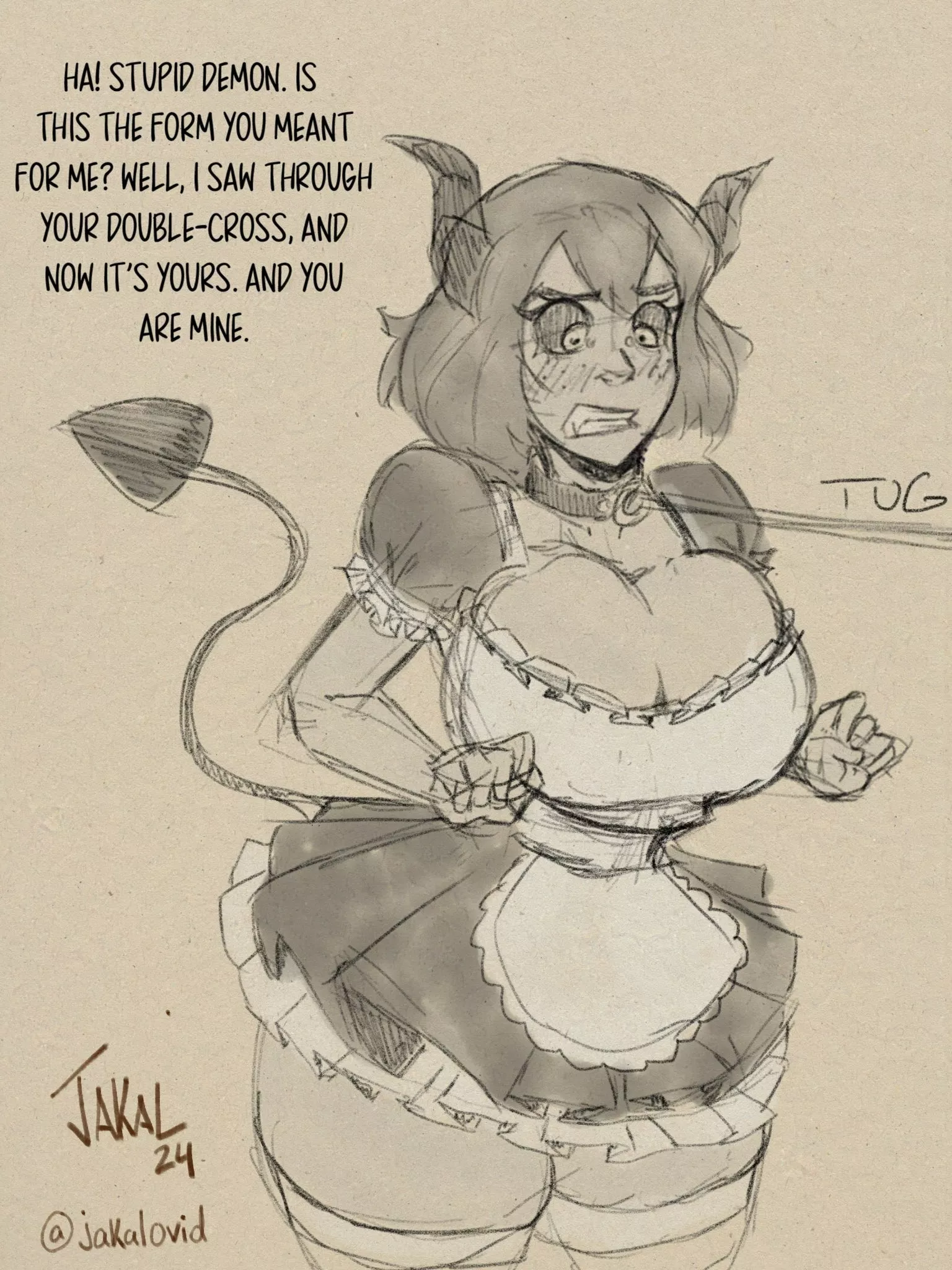 [Maid] Demon Summoning Gone Right by JakalOvid posted by JudithNeff