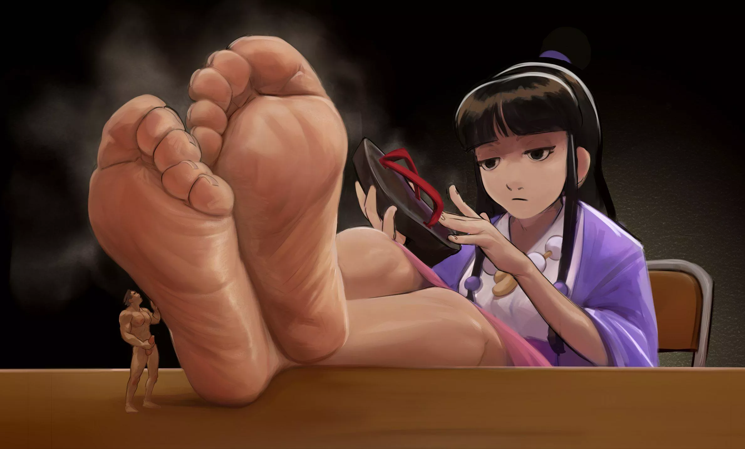 Maya fey [ace attorney] (fooooly) posted by Jeantrouxa