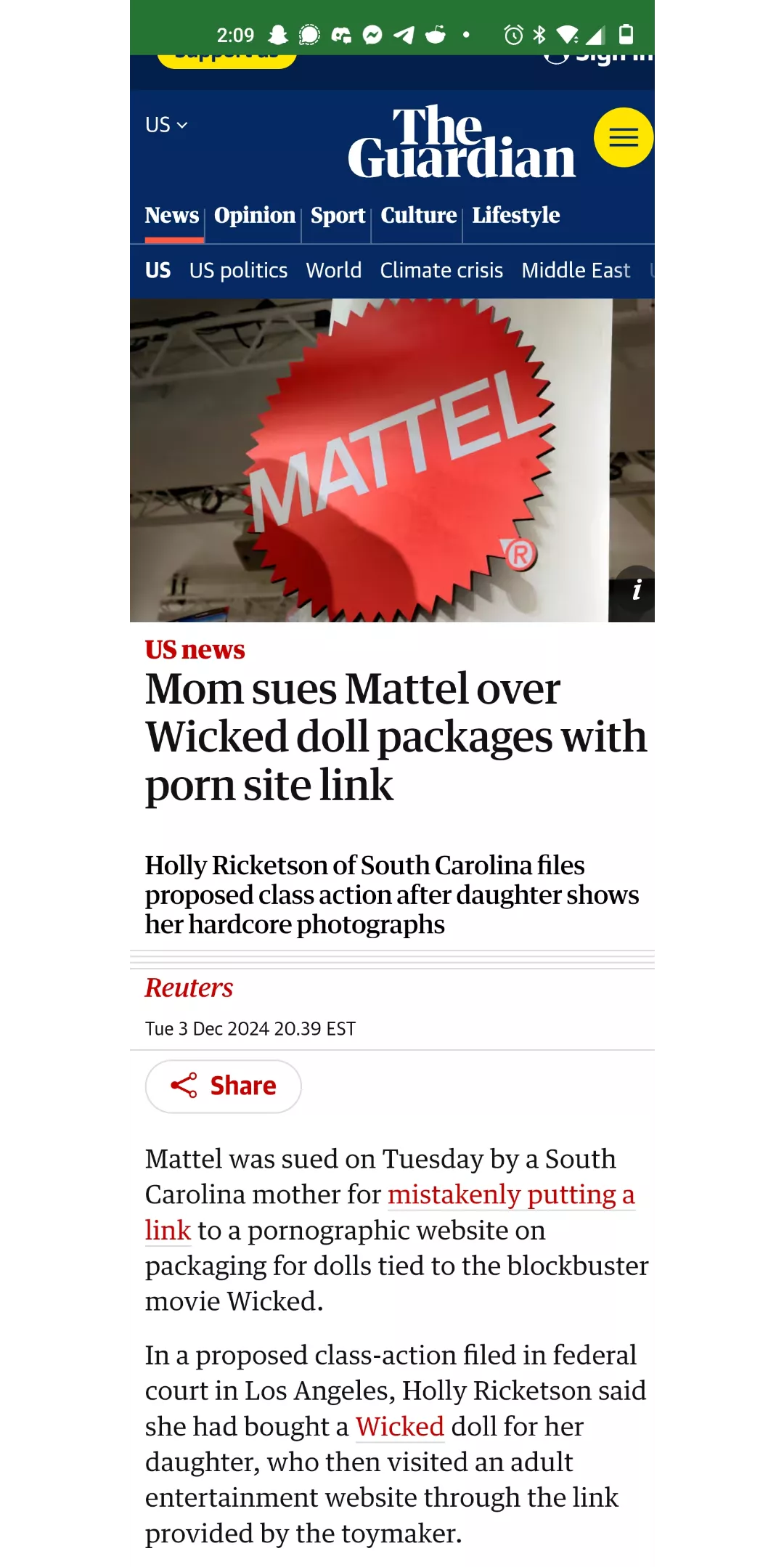 Mom sues toy maker posted by rage_guy311