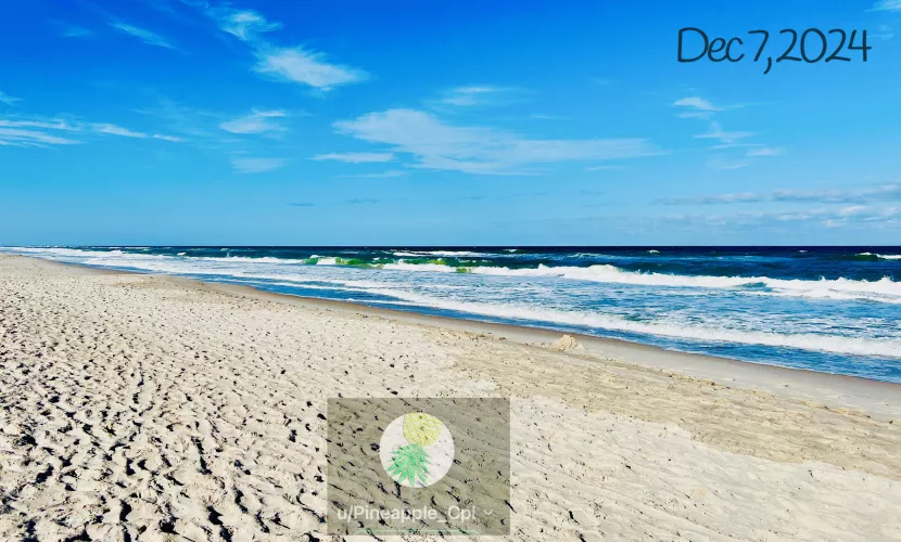 Not to many at the beach today…  but we had a great time regardless :)  by Pineapple_Cpl