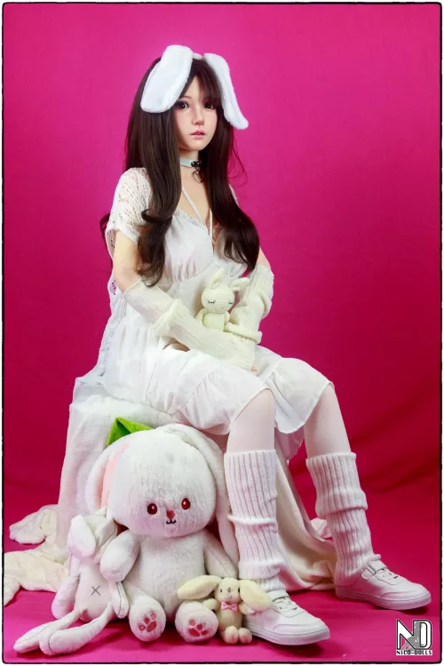 Seo-Hyun and bunny friends by Nico-Dolls