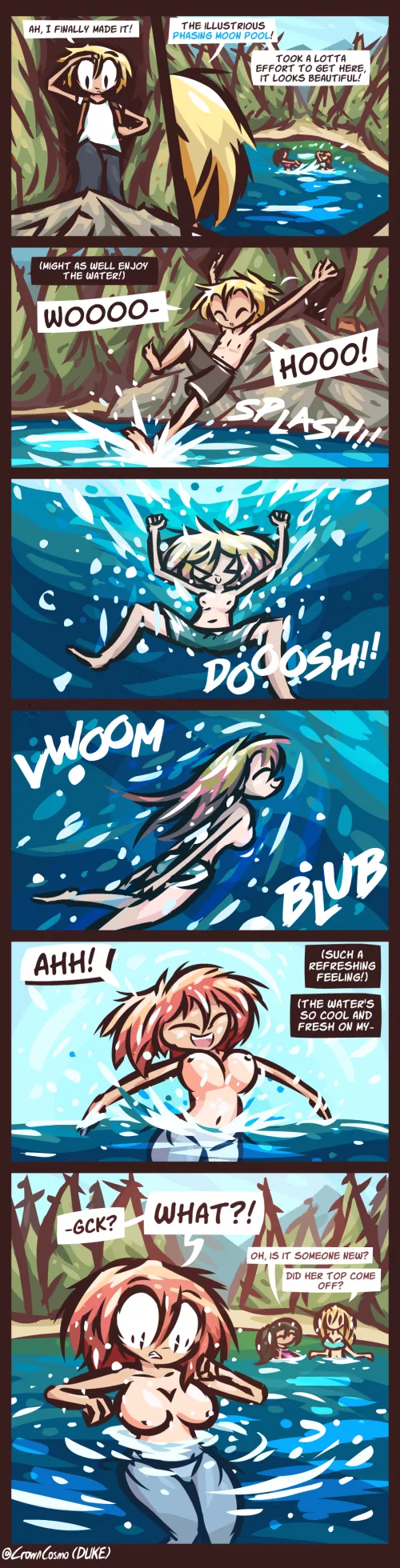 [TGTF] Dive In for a Change by CrownCosmo by JudithNeff