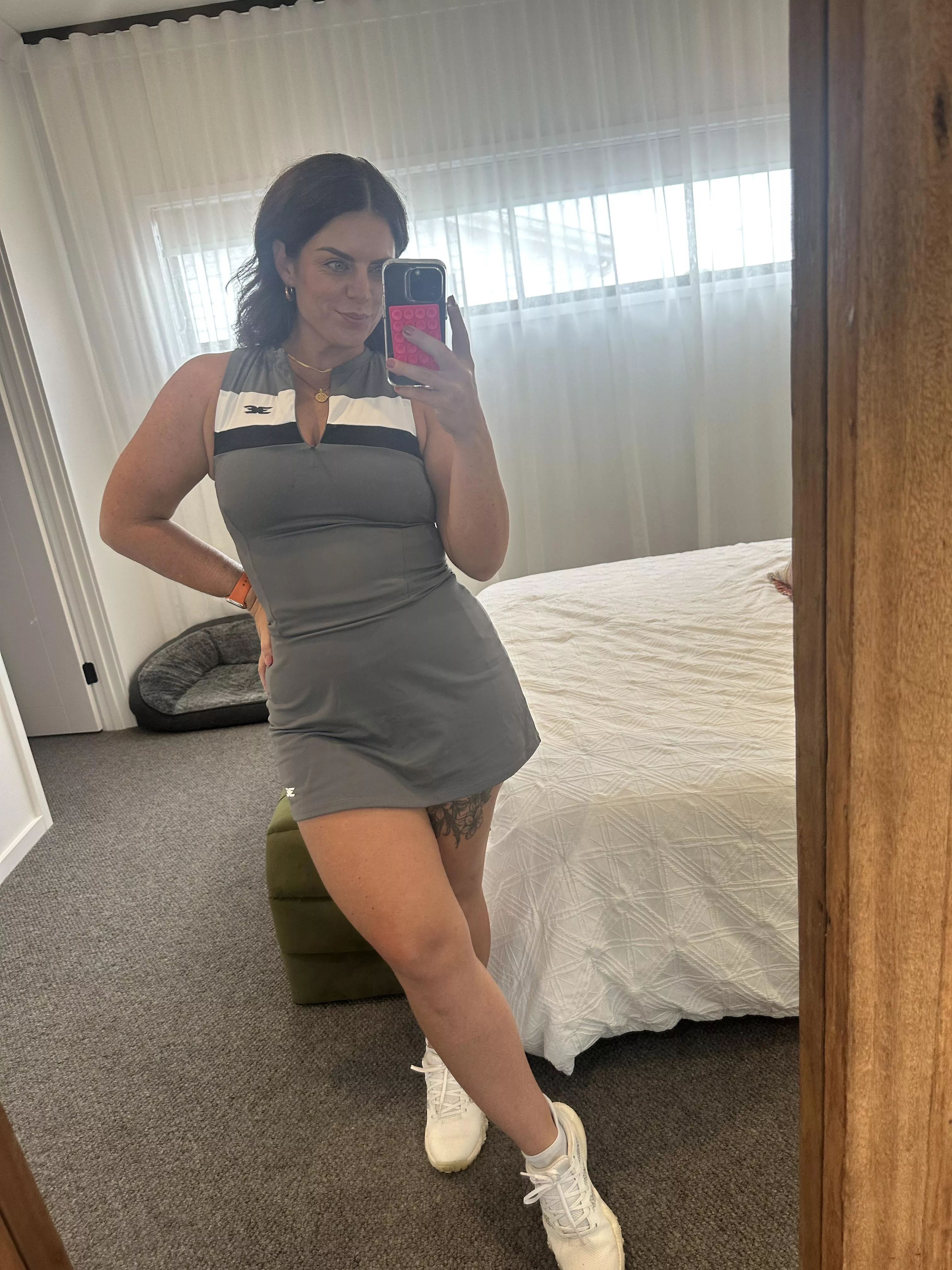 Tight little golf outfit posted by MrsLaurenKate