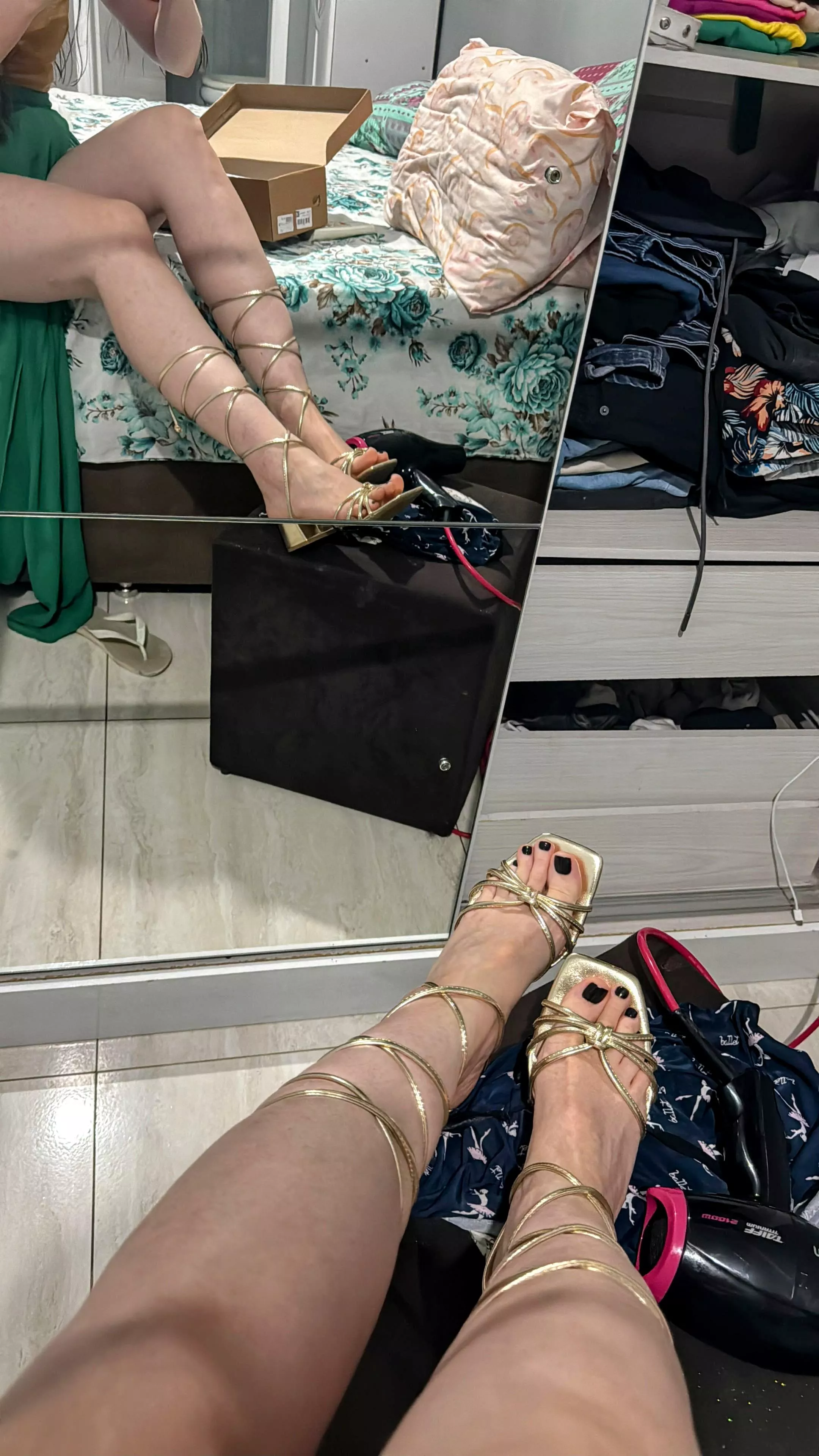 What do you think of this sandal... does it look good on me? posted by Crystal_Foot