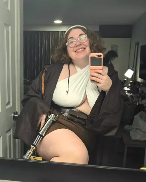 Hoe-bi-Wan Kenobi at your... service~✨️ by GingerSnapBB