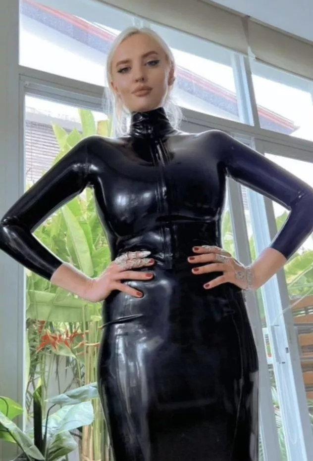 I hear you like tight dresses  posted by CelestialCherryCharm
