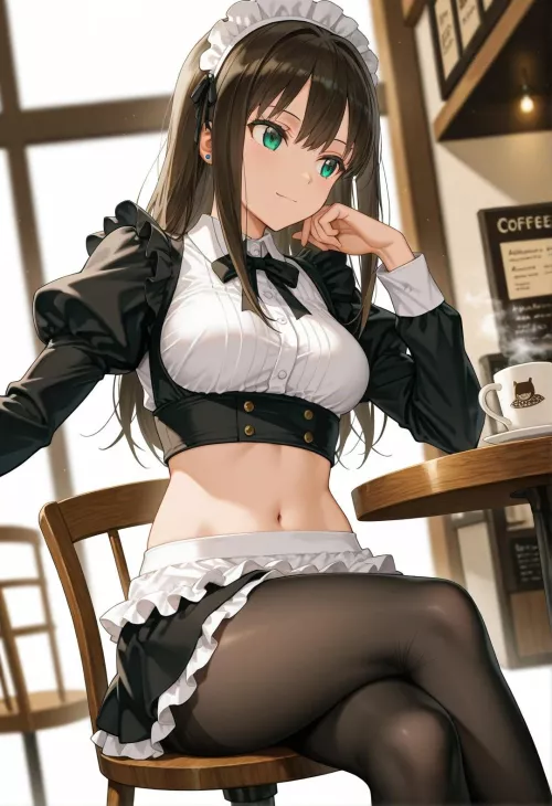 Maid Rin Shibuya  by CheetahSperm18