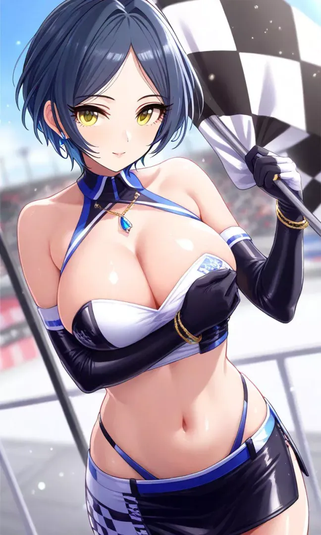 Race Queen Kanade [Idolmaster] posted by CheetahSperm18