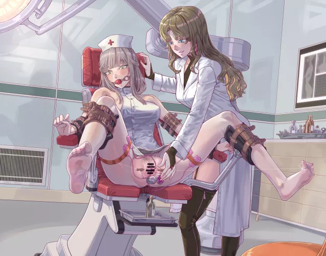 Training the nurse by BaeberFSN