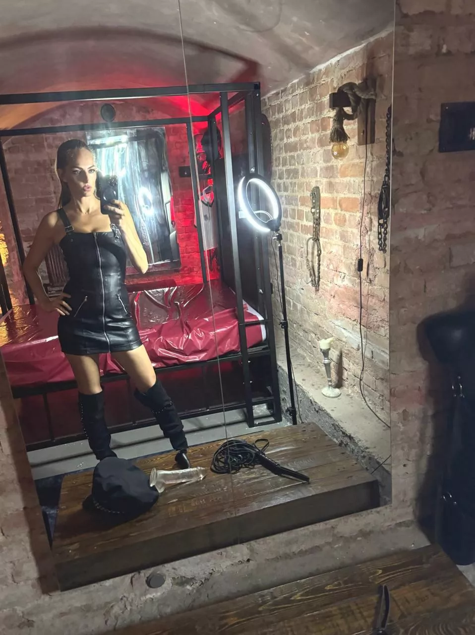 you’ll beg for a taste of this leather posted by SaucyyMommyy