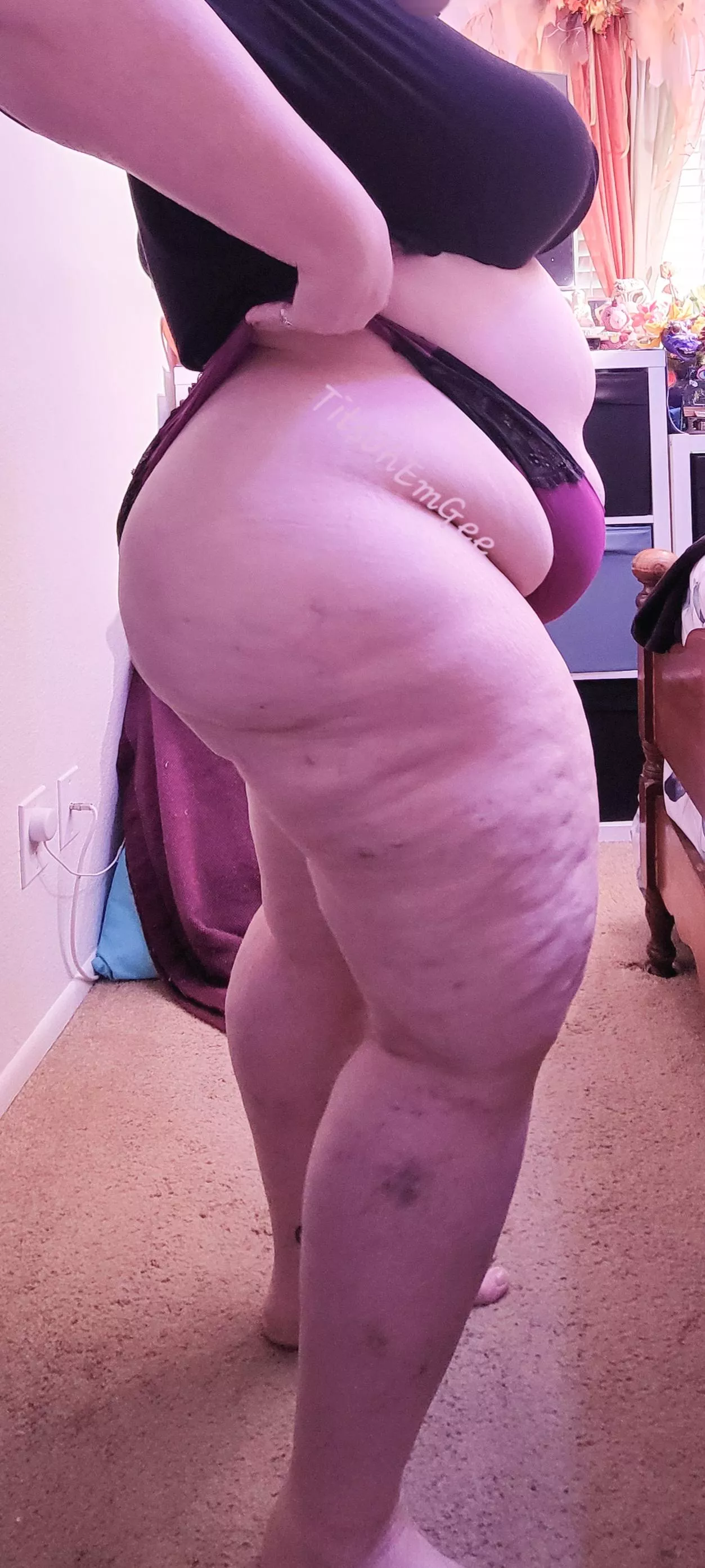 Boobs. Belly. Legs. The whole package posted by TitsOhEmGee