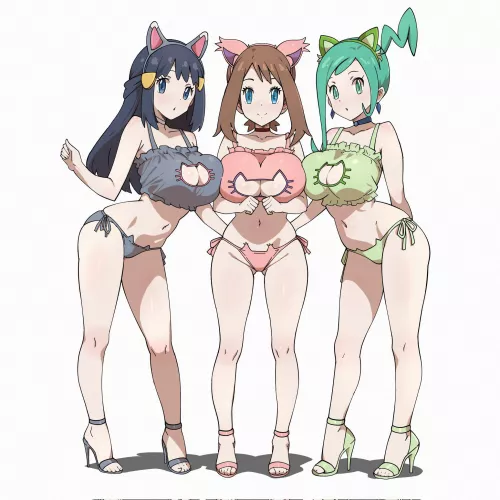 Dawn, May and Lisia (Piutahayo) by Vigil-Fate