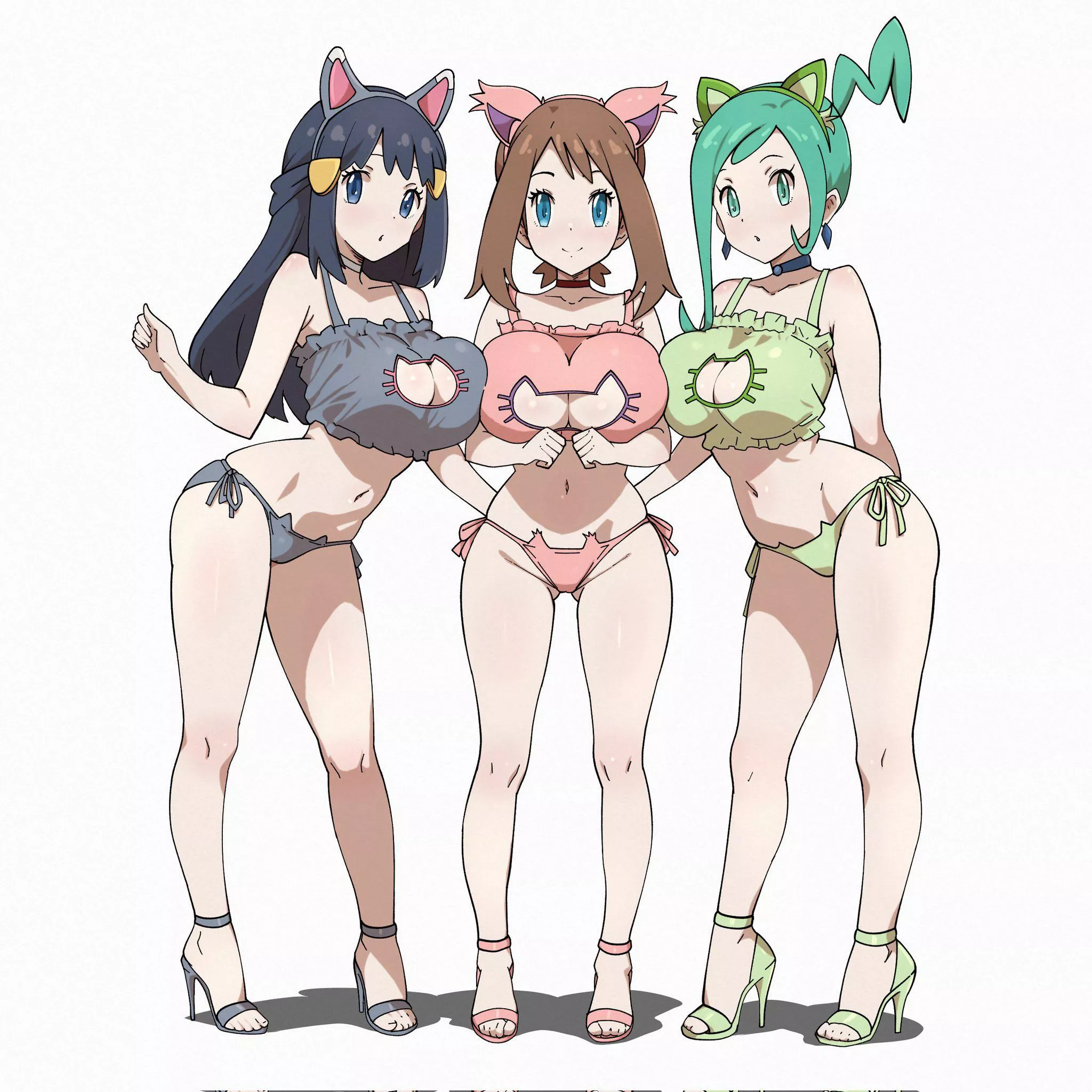 Dawn, May and Lisia (Piutahayo) posted by Vigil-Fate