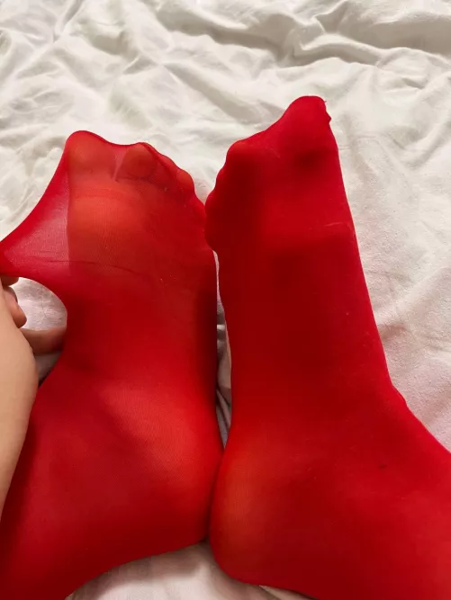 I have new red stockings by NoTrade2614