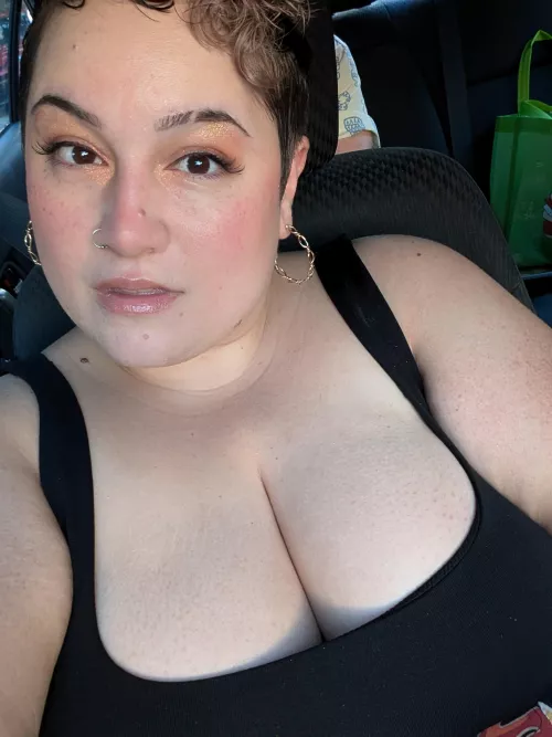 I just love a gold hoop. by Hny_be