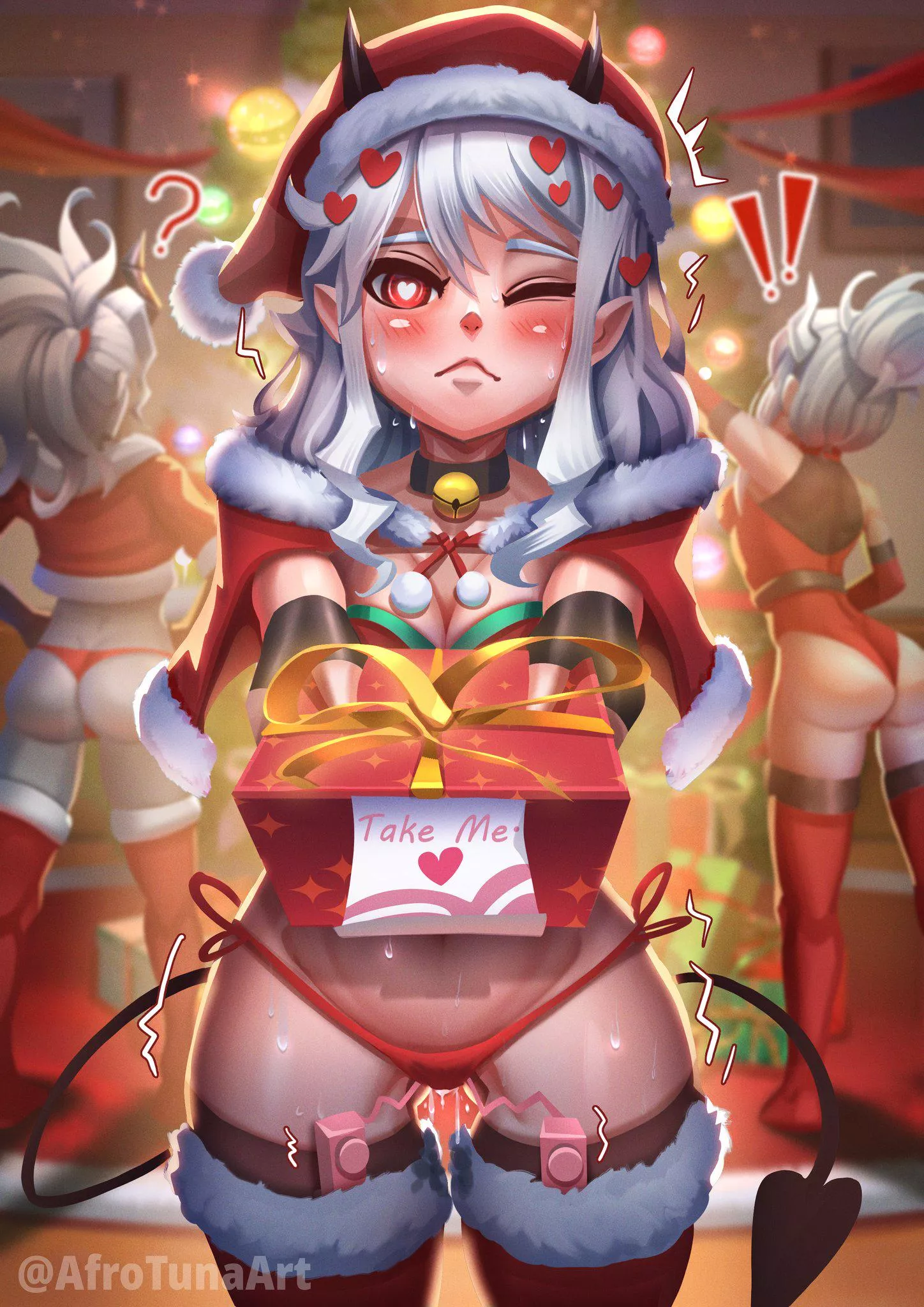 Is she take-able? (By afrotunaArts) posted by NakedEstusMan