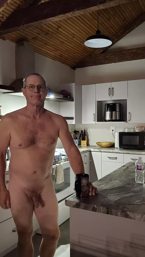 It's storming out a good day to be naked indoors enjoying coffee  by Cultural-Ad7099