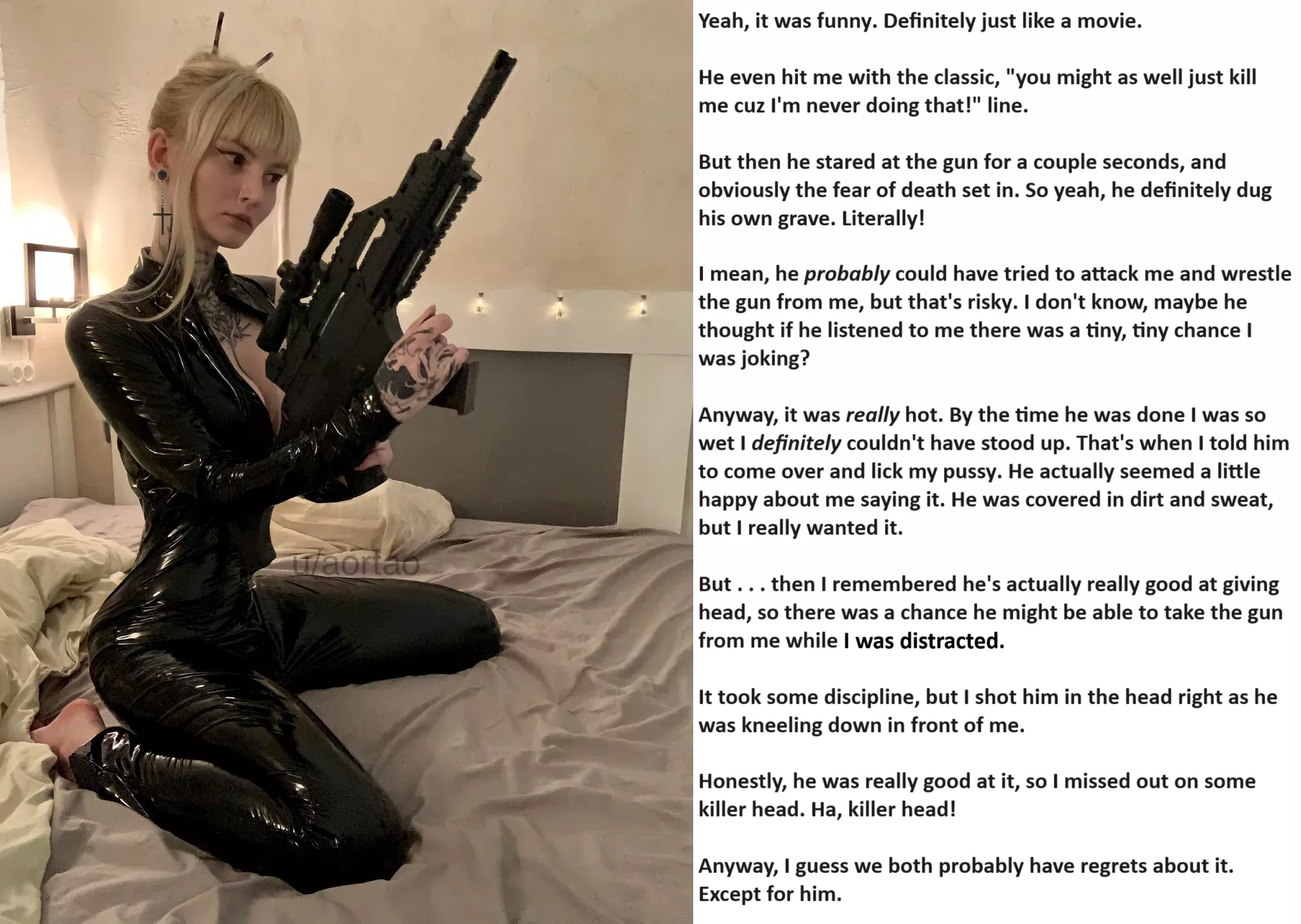 just like a movie [DeviantArt: LadyOfGifts - ImageFap: LilyOfGifts] posted by LadyOfGifts