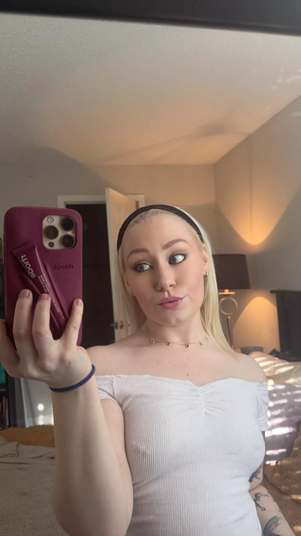 Loving the new lip color 💕 posted by Skylarvanpeter